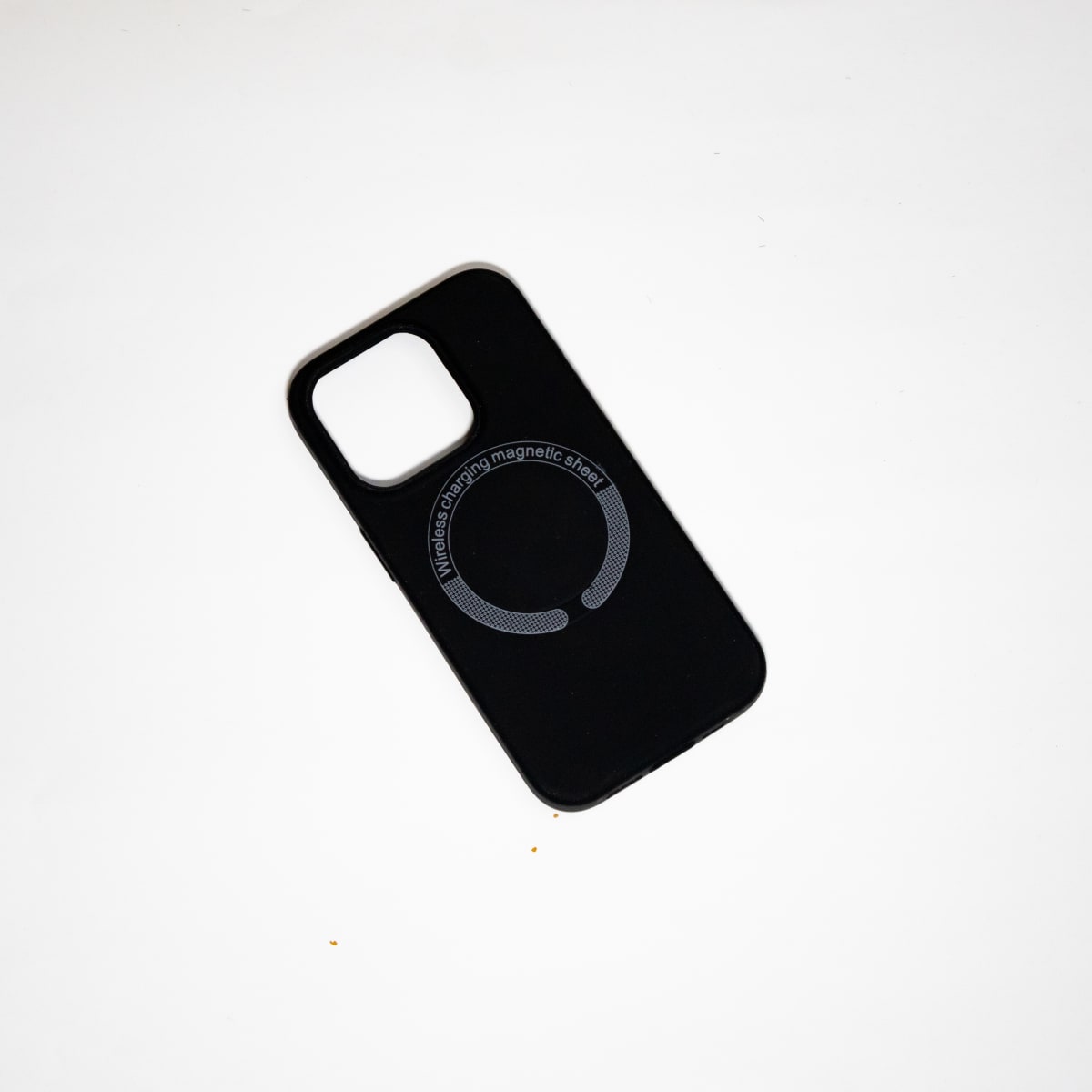 CARCASA SILICONA MAGSAFE - NEGRO IPHONE 15 PRO1