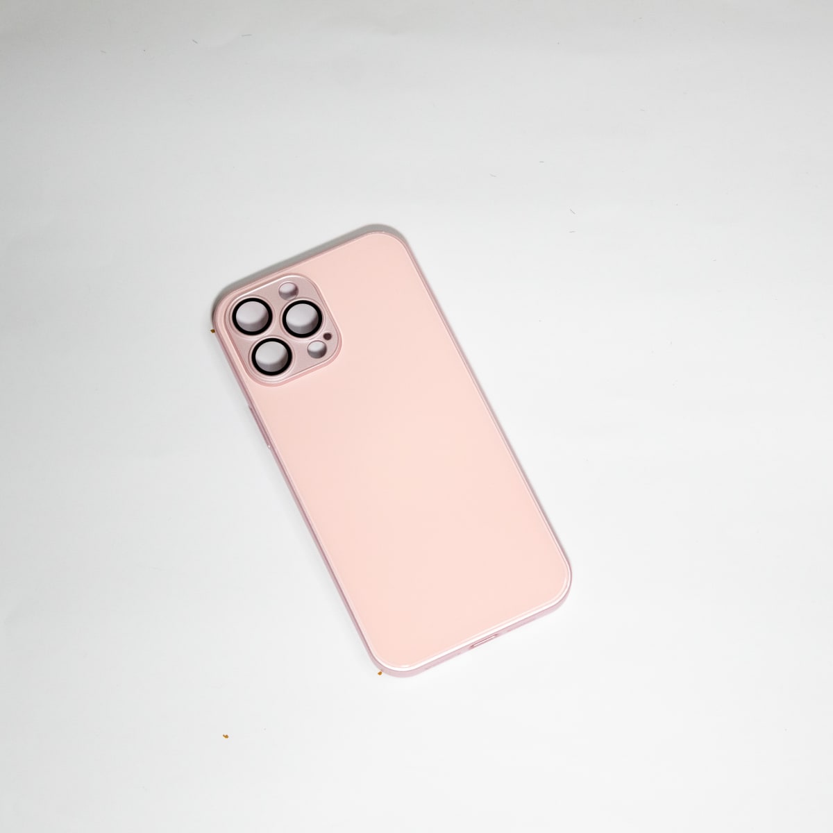 CARCASA VIDRIO 9D Y PROTECTOR CÁMARA - ROSADO IPHONE 13 PRO MAX1
