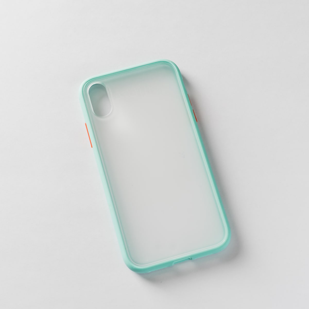 BORDE COLOR REFORZADA VERDE AGUA IPHONE XR1