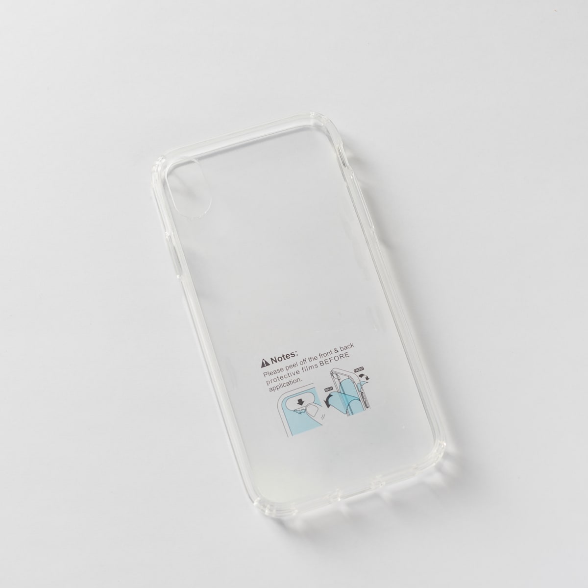 TRANSPARENTE + BORDE TRANSPARENTE IPHONE XR1