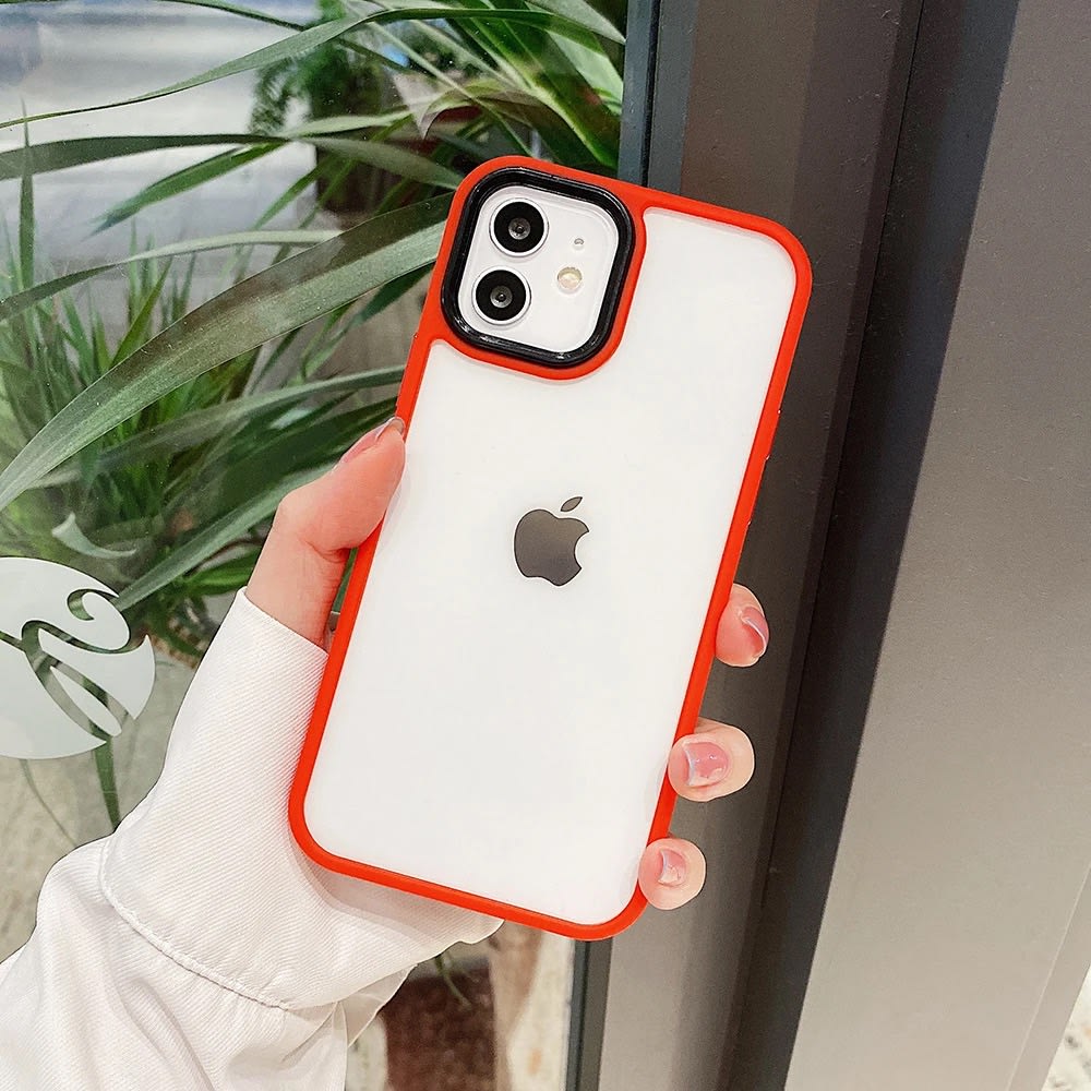 BORDE COLOR REFORZADA ROJO IPHONE 131