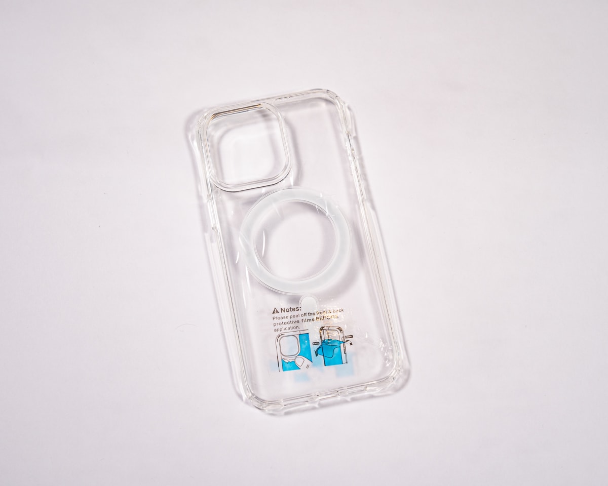 TRANSPARENTE MAGSAFE  IPHONE 14 PRO MAX2