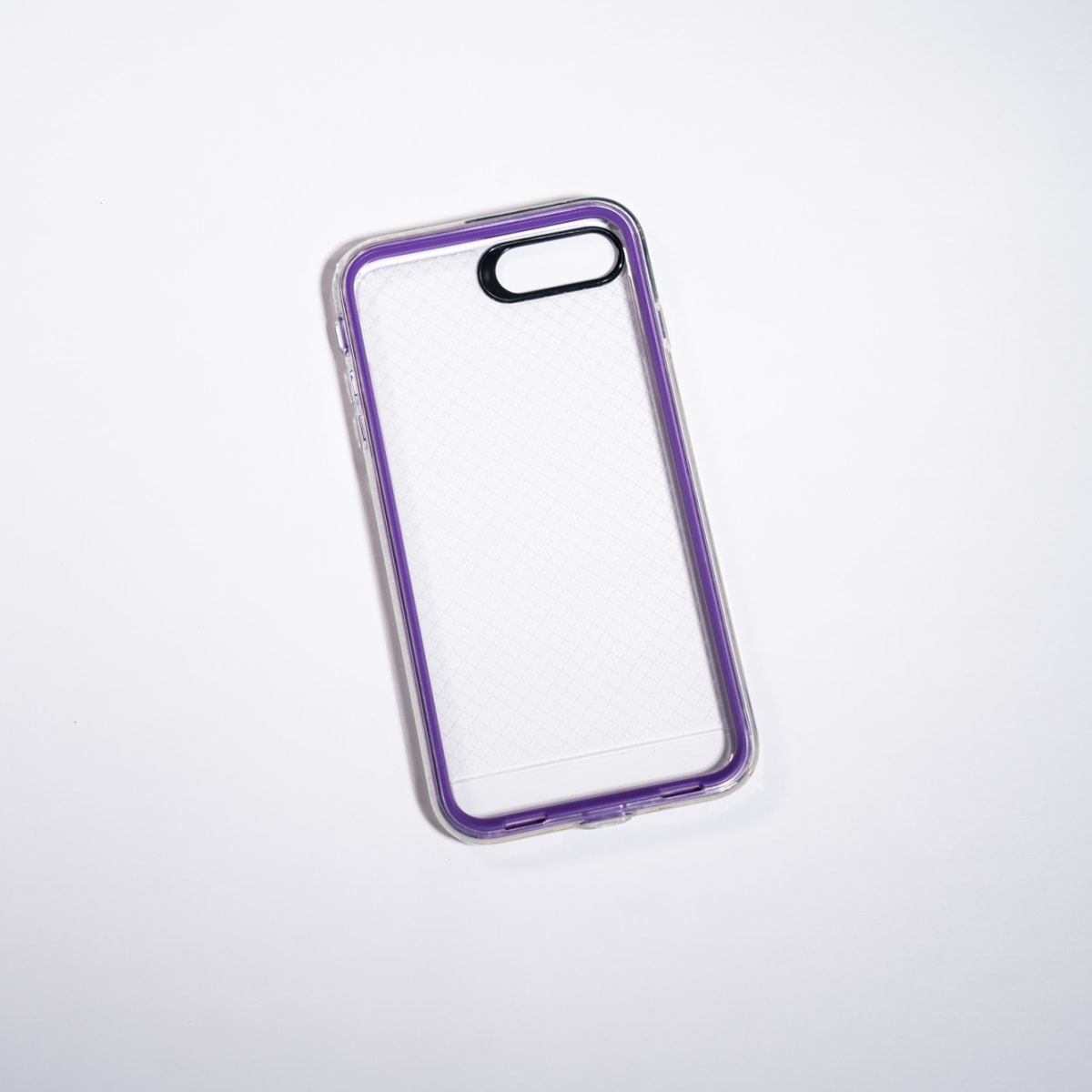 ANIGMA ANTIGOLPE BORDE INTERCAMBIABLE MORADO Y NEGRO IPHONE 6P/6SP/7P/8P2