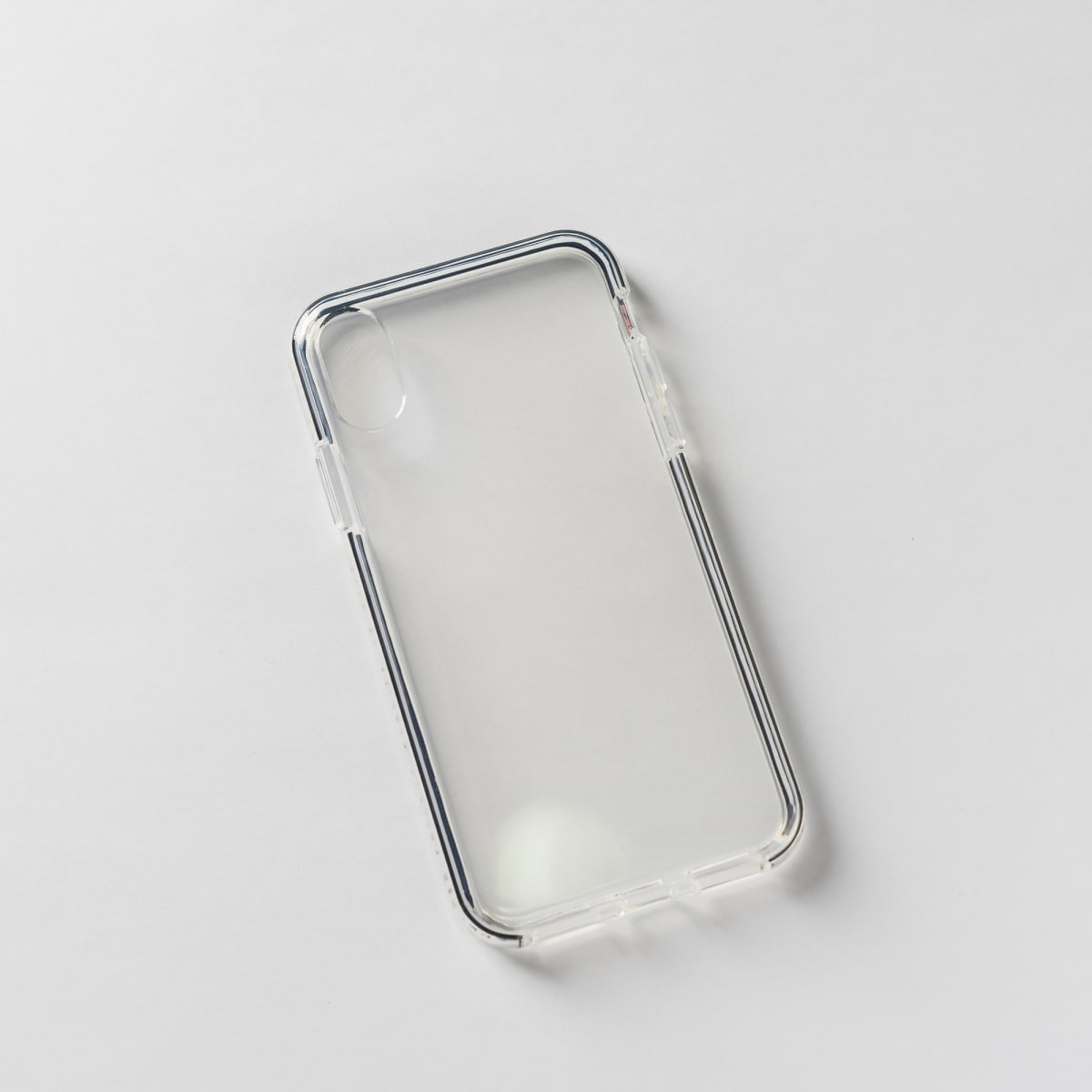 BLANDA TRANS + BORDE NEGRO IPHONE X/XS1