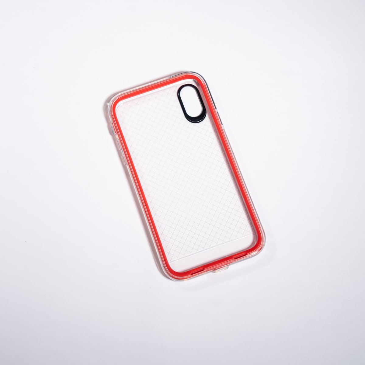 ANIGMA ANTIGOLPE BORDE INTERCAMBIABLE ROJO Y NEGRO IPHONE XR2