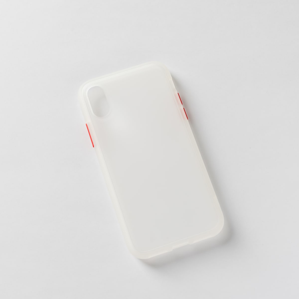 BORDE COLOR REFORZADA BLANCO IPHONE X/XS1