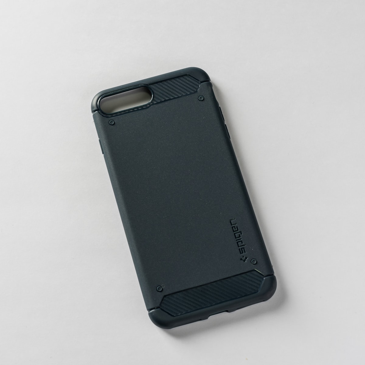 SPIGEN GOMA AZUL IPHONE 7P/8P1