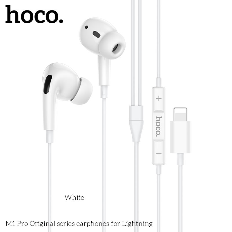 AUDIFONO LIGHTNING M1 GOMITAS HOCO1