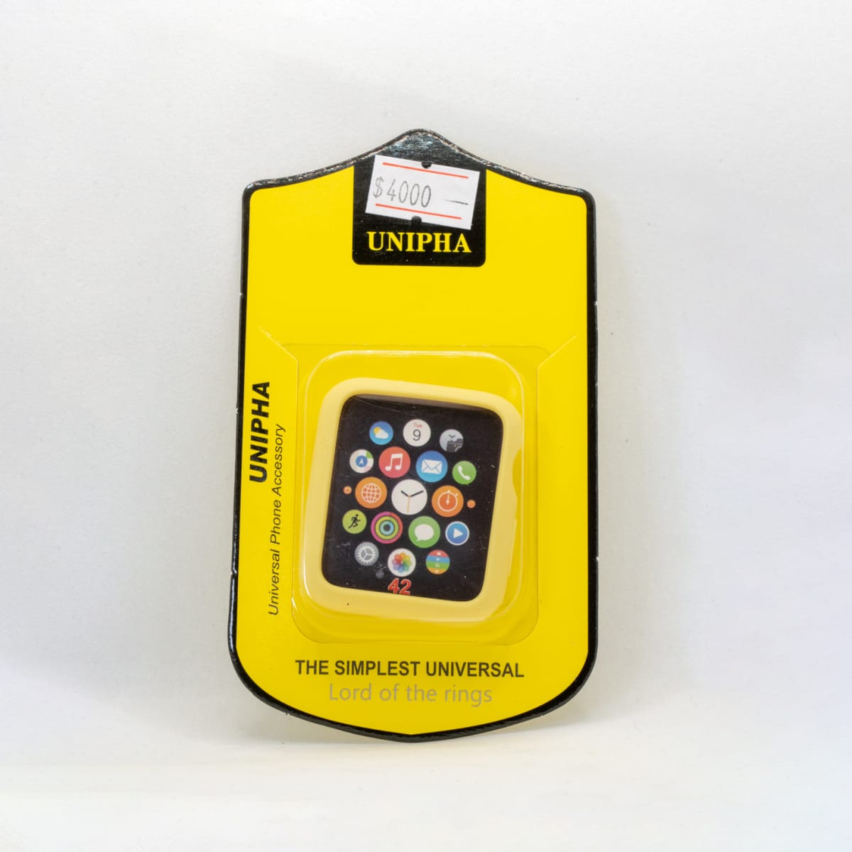 CARCASA SILICONA AMARILLO 44MM1