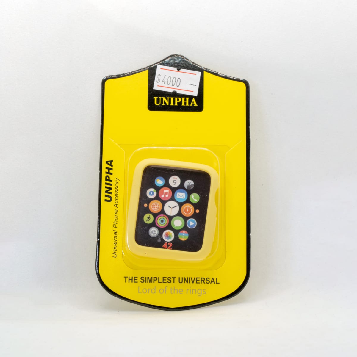 CARCASA SILICONA AMARILLO 38MM1