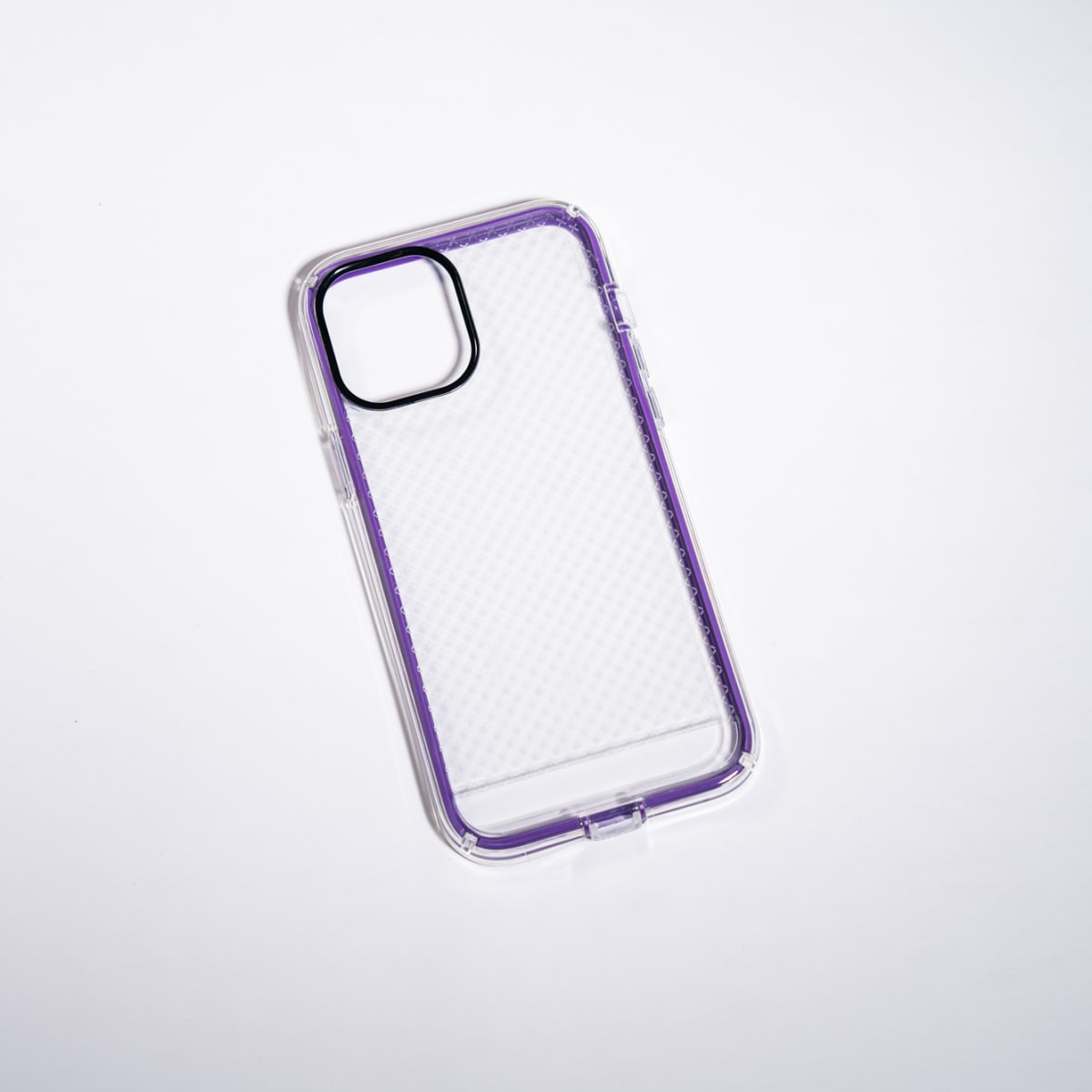 ANIGMA ANTIGOLPE BORDE INTERCAMBIABLE MORADO Y NEGRO IPHONE 12 PRO MAX2