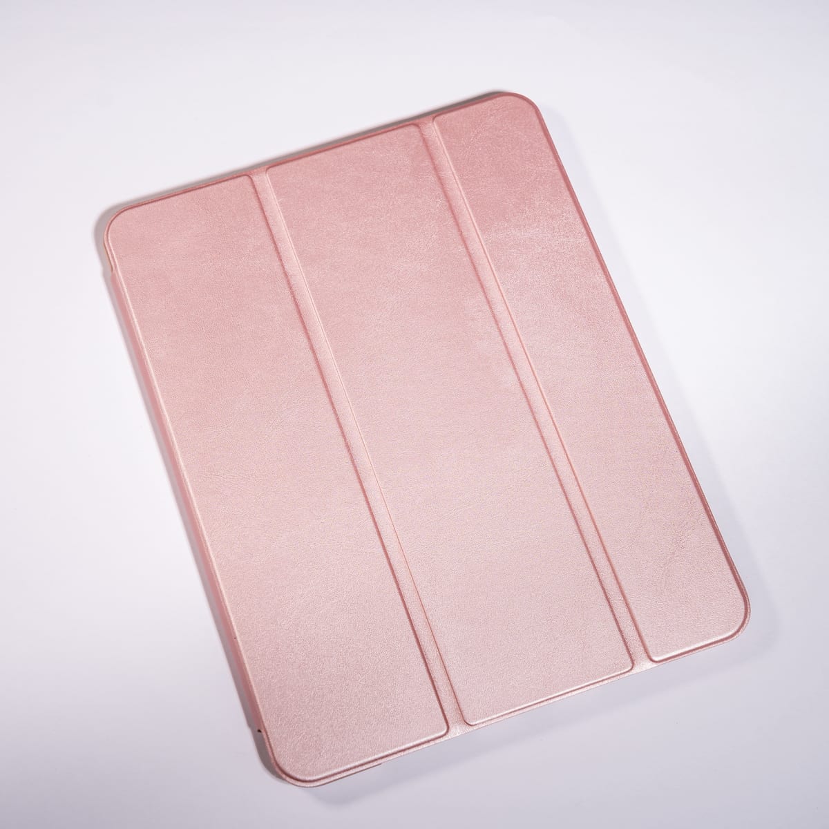 MAGNETICA CON TAPA DE CUERO ROSADO PALO IPAD 11´´ PRO DE 1RA/2DA/3RA GENERACION3