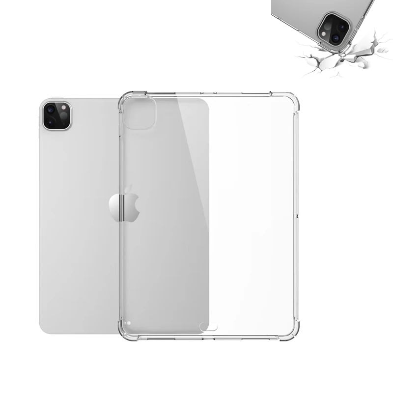TRANSPARENTE REFORZADA Y ESQUINA ANTIGOLPE TRANSPARENTE IPAD NEW PRO 12.9´´ (2020)1