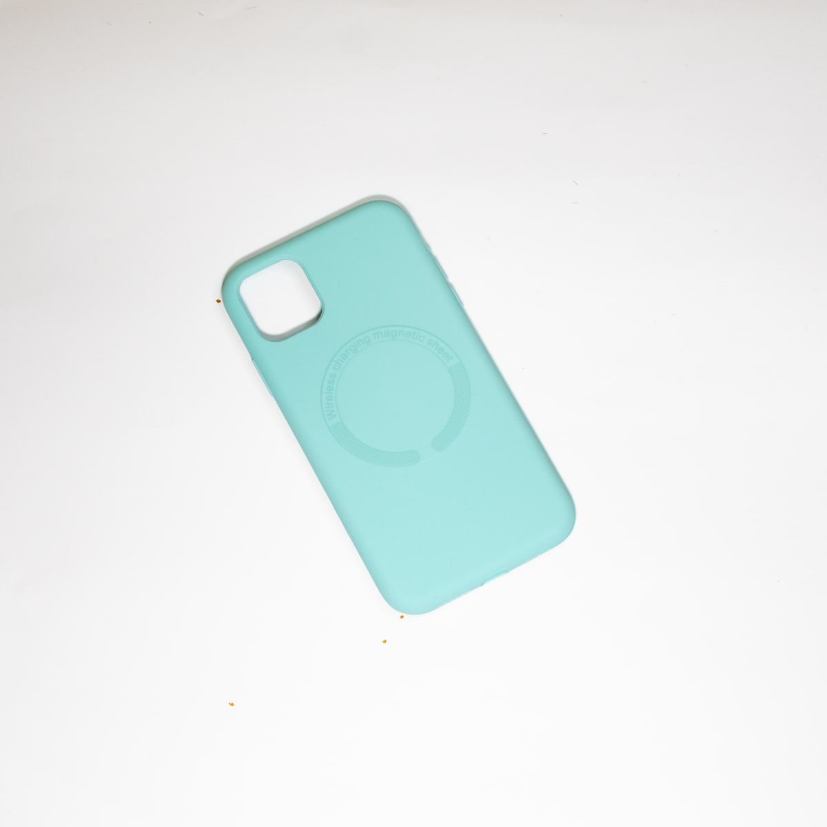 CARCASA SILICONA MAGSAFE - VERDE AGUA IPHONE 111