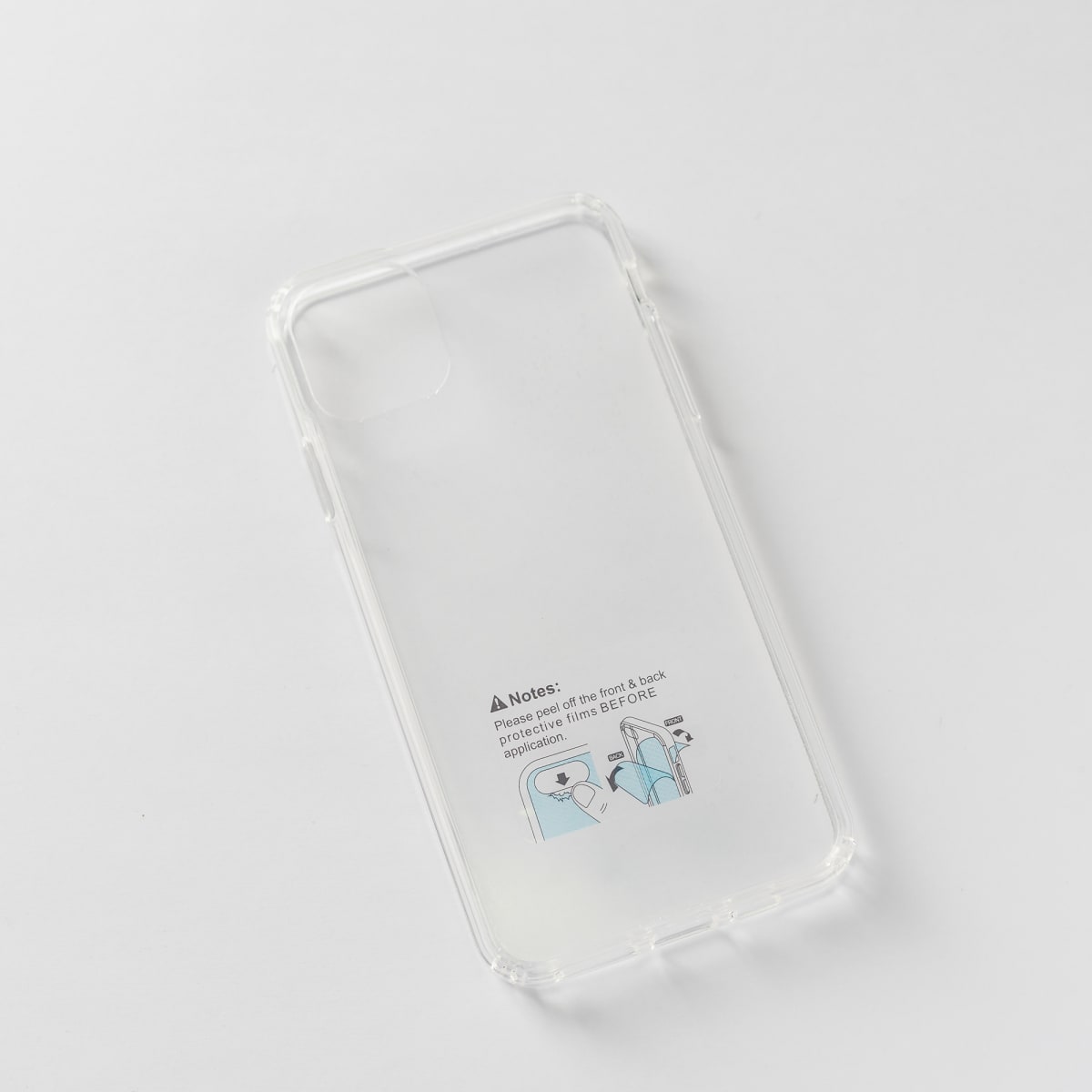 TRANSPARENTE + BORDE TRANSPARENTE IPHONE 11 PRO MAX1