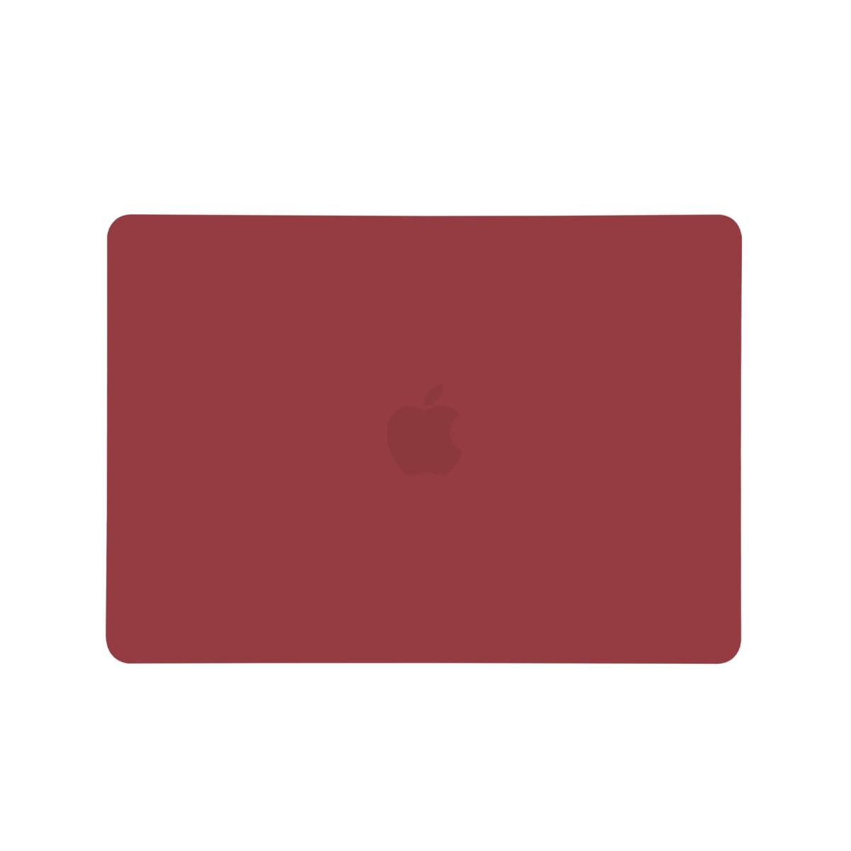 SILICONA DURA ROJO VINO MATTE MACBOOK AIR 13.6