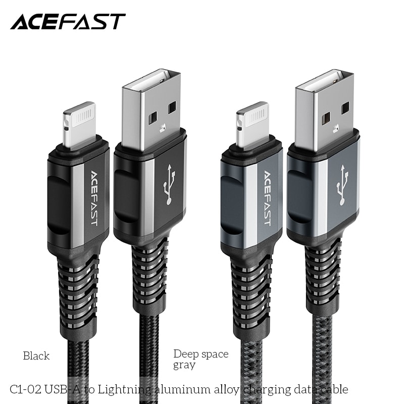 CABLE USB A LIGHTNING C1-02 CERTIFICADO MFI1