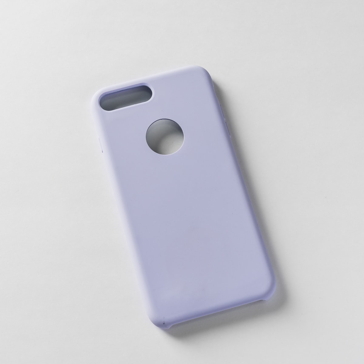 SILICONA SIN LOGO LILA IPHONE 7P/8P1