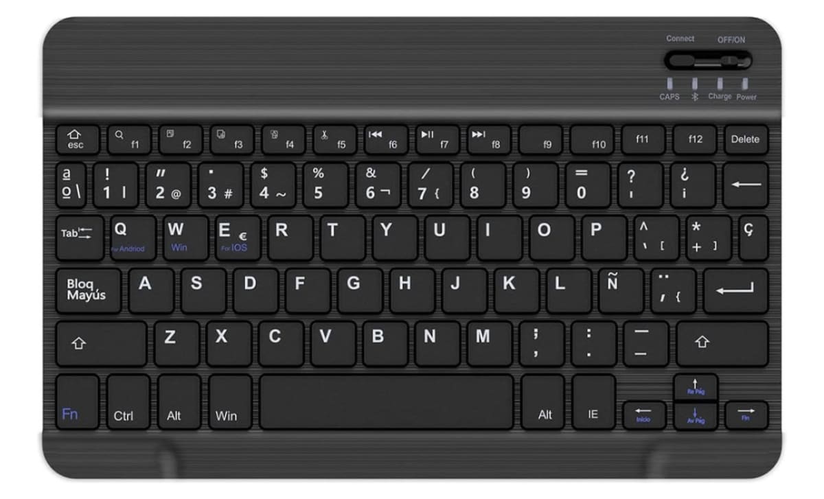 TECLADO CON LUZ NEGRO BLUETOOTH1