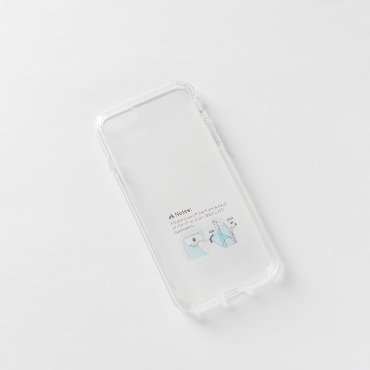 TRANSPARENTE + BORDE TRANSPARENTE IPHONE 7/8/SE21