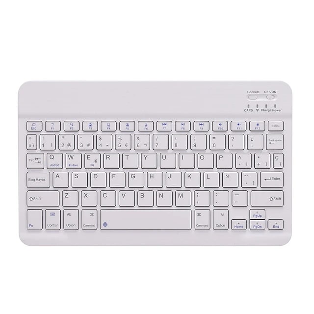 TECLADO CON LUZ BLANCO BLUETOOTH1