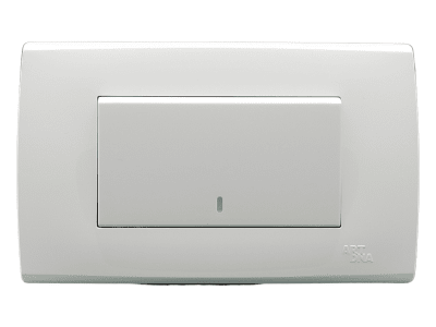 Armado - Interruptor Teclón 9/24. Blanco Serie A831