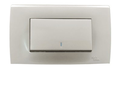 Armado - Interruptor Teclón 9/24. Dorado Serie A83