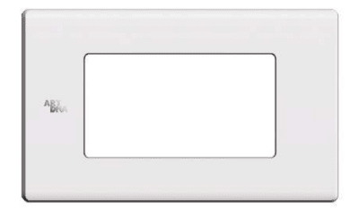 Placa Tres Puestos A81 - Blanco (20xd)