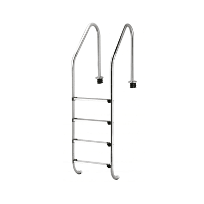 Escalera Emaux acero inoxidable 4 peldaños