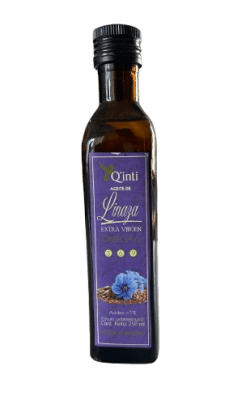 ACEITE DE LINAZA EXTRA VIRGEN 250ML - Q'INTI