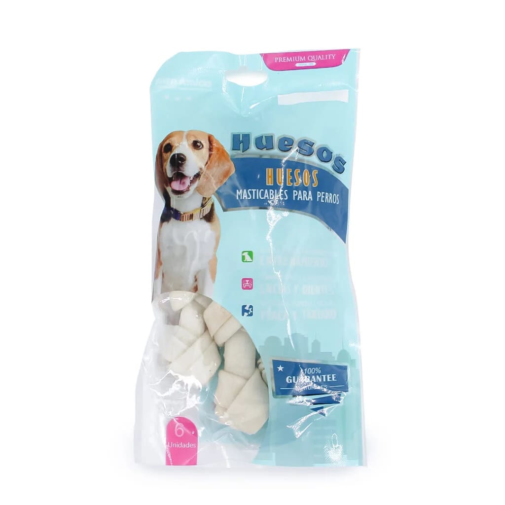 Hueso Artificial Y Realista Para Perros, Juguete Masticable Para Perros, Sobre Fondo Blanco Aislado 16321979
