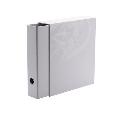 ARCHIVADOR DRAGON SHIELD: SANCTUARY SLIPCASE BINDER (WHITE)