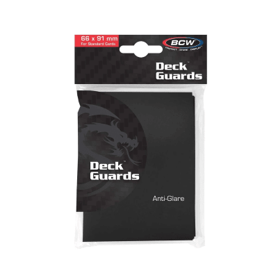 BCW DECK GUARDS STANDARD - Negro