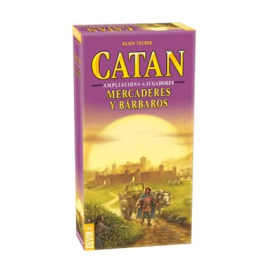 Catan: Ampliación 5-6 jugadores para Mercaderes y Bárbaros