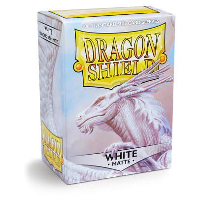 DRAGON SHIELD - WHITE