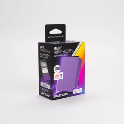 GG MATTE PRIME SLEEVES PURPLE 66X91