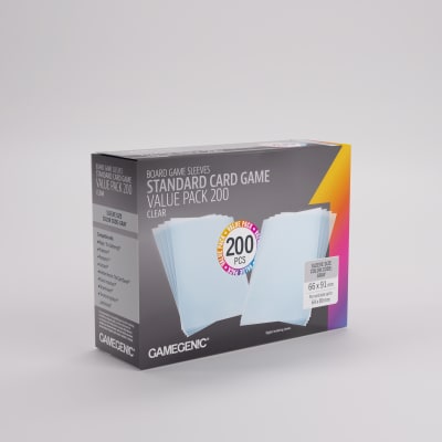 GG PRIME SLEEVES STANDARD CARD GAME-SIZE VALUE PACK 200