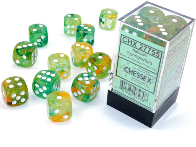 Set 12 Dados Nebula Spring/White1