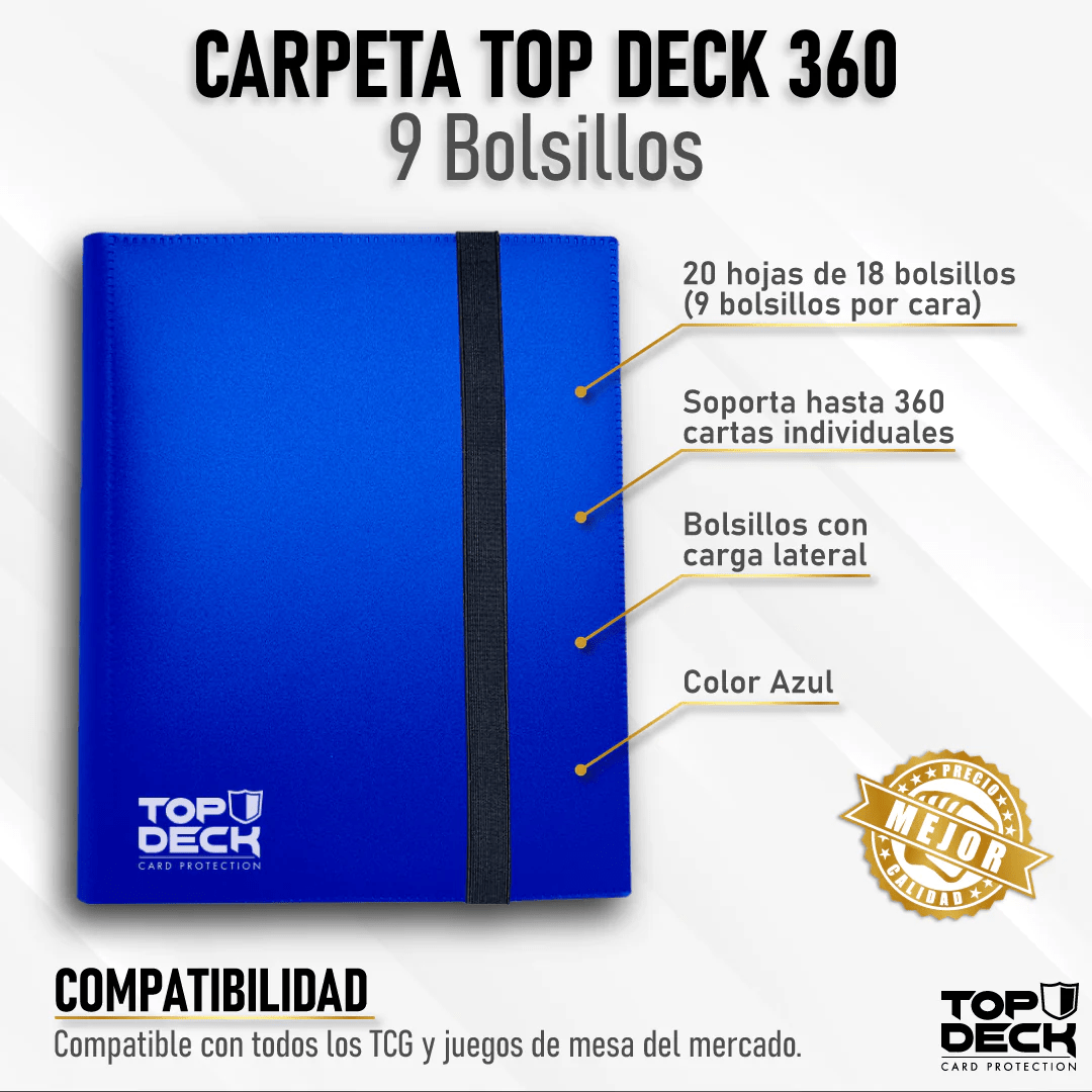 Carpeta 360 TopDeck - Azul1
