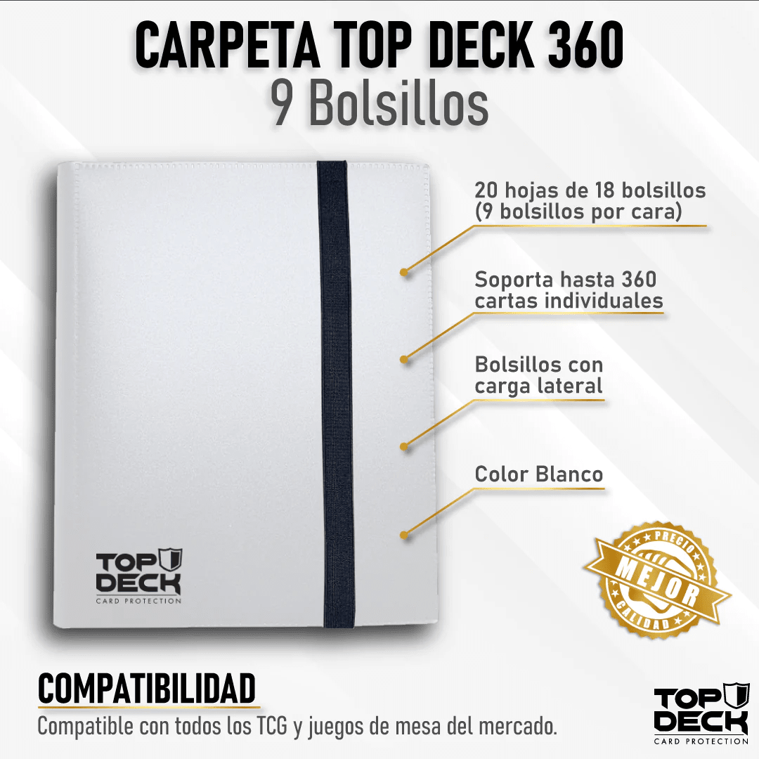 Carpeta 360 TopDeck - Blanco1