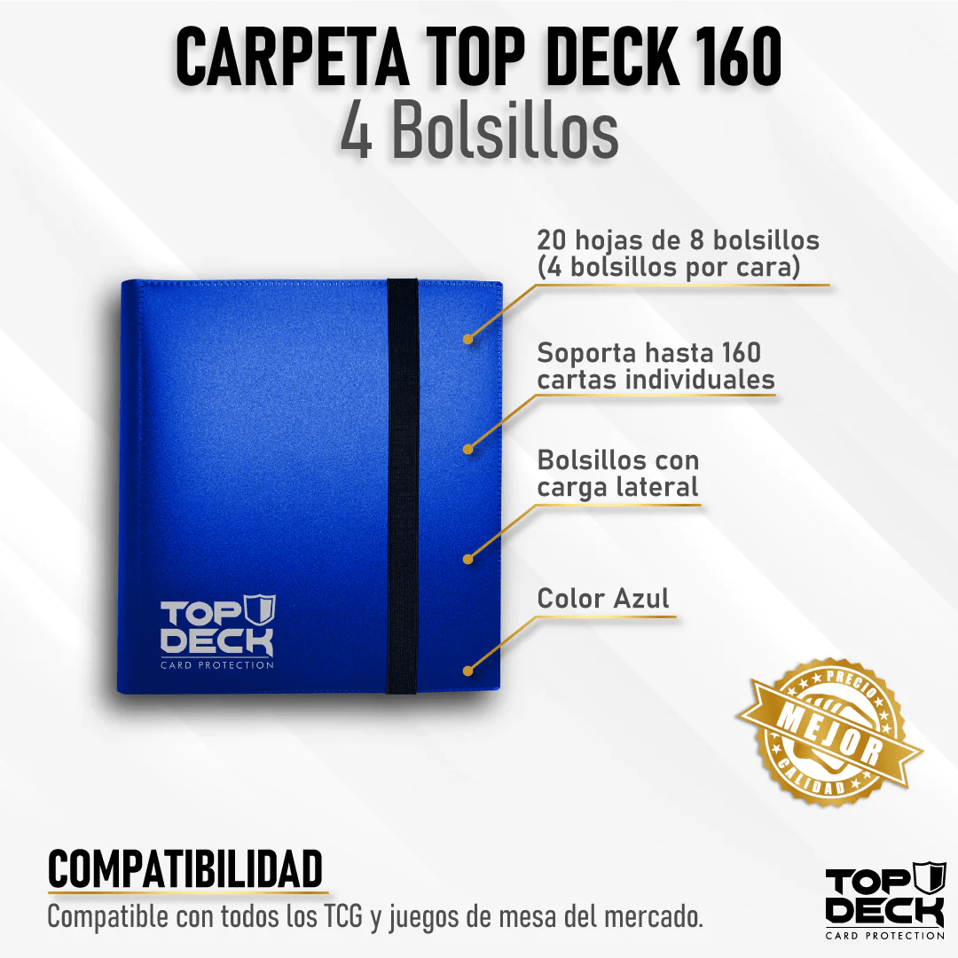 carpeta 160 Topdeck azul1