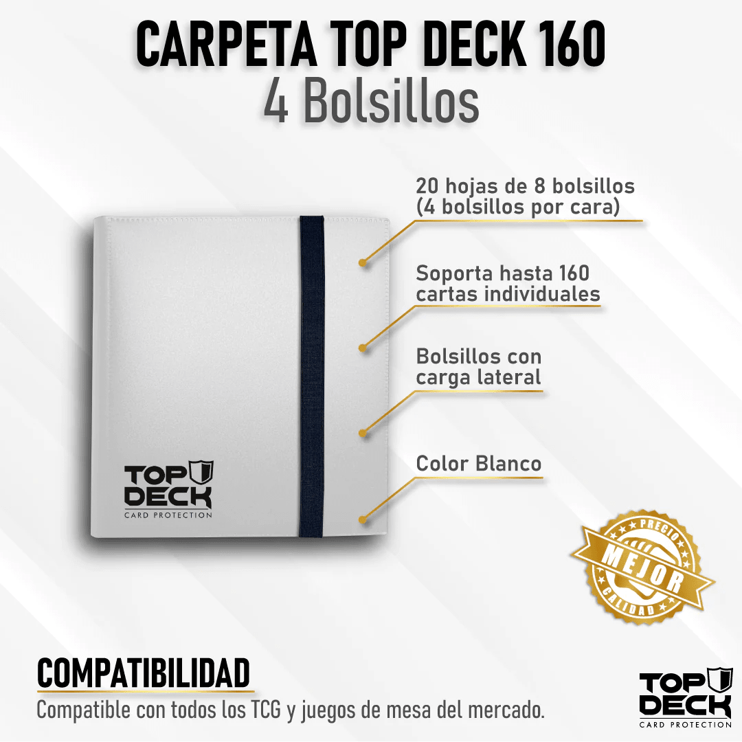 carpeta 160 Topdeck Blanco1