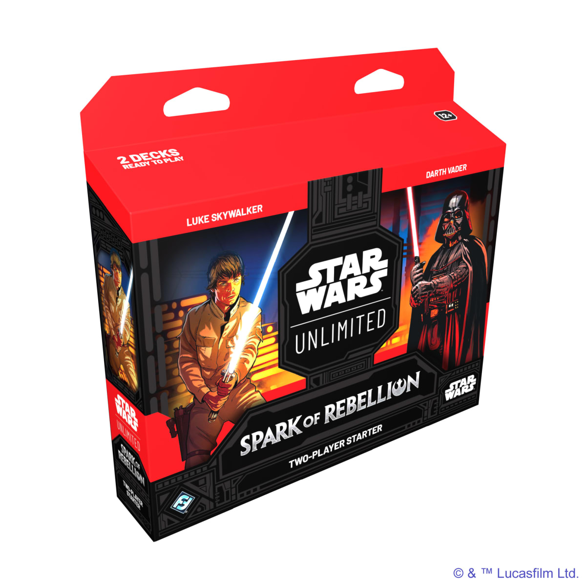 Star Wars Unlimited Spark of Rebellion Two-Player Starter (Español)1