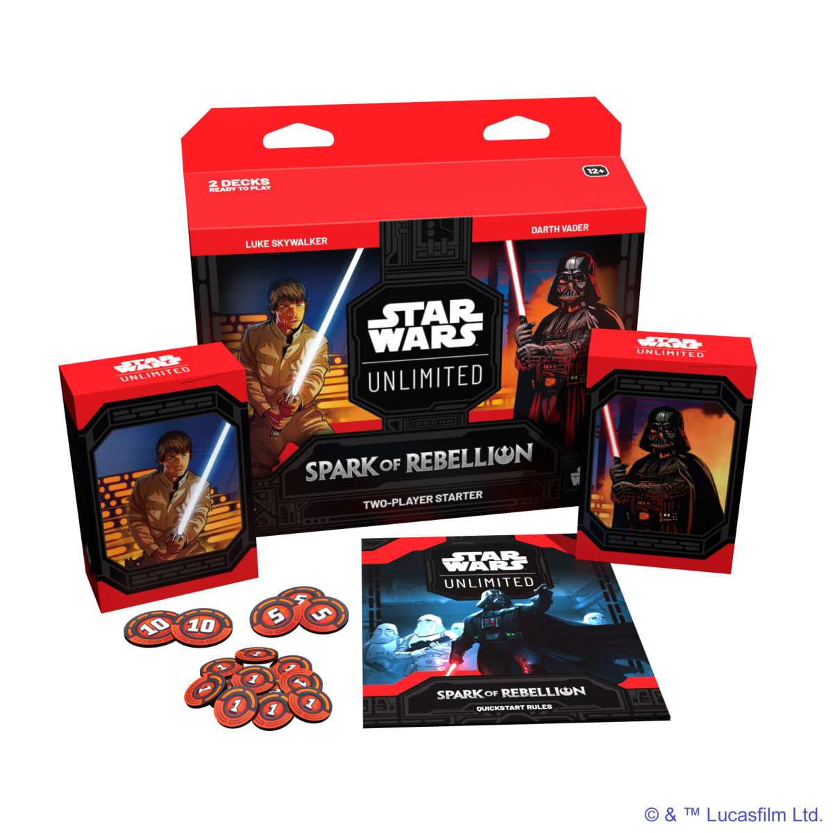 Star Wars Unlimited Spark of Rebellion Two-Player Starter (Inglés)2