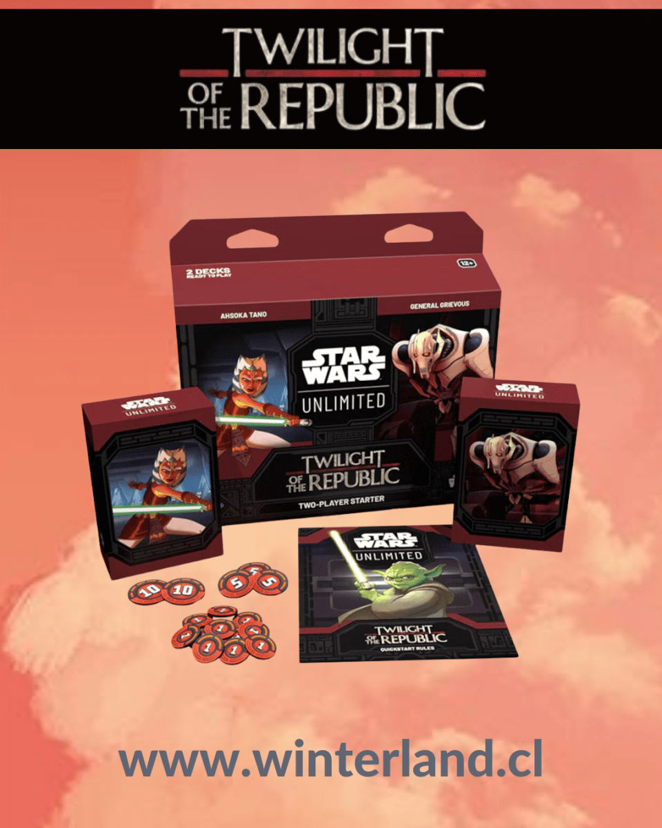 Star Wars: Unlimited – Twilight of the Republic Two-Player-Starter Set ES6