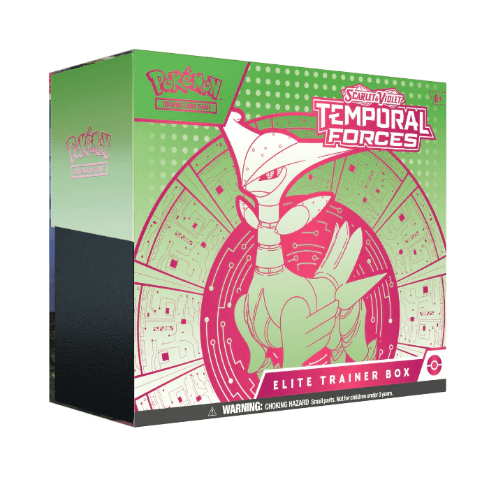 Scarlet & Violet: Temporal Forces - Elite Trainer Box INGLÉS1