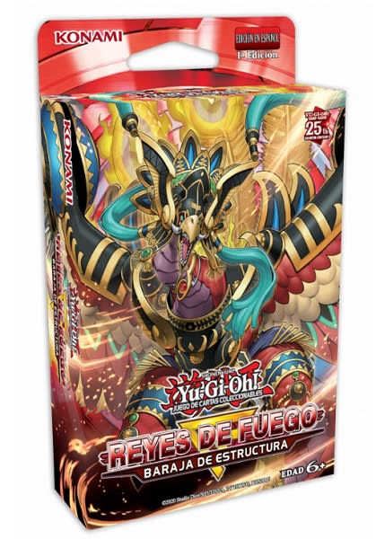 Reyes del Fuego Baraja de estructura - Yu gi oh!1