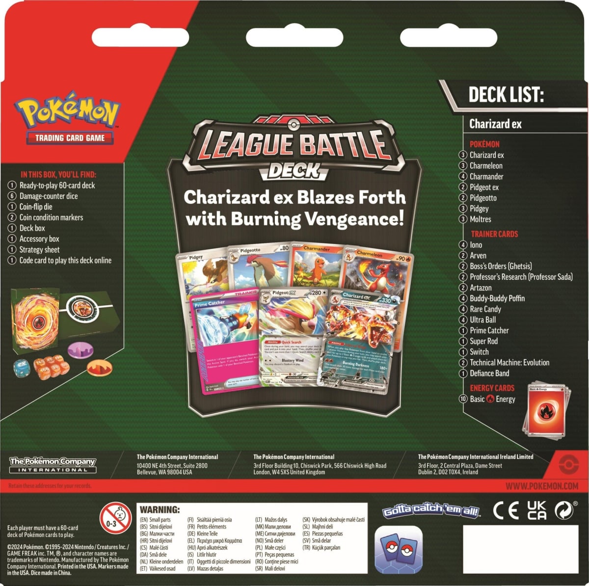 Pokémon Charizard ex League Battle Deck2
