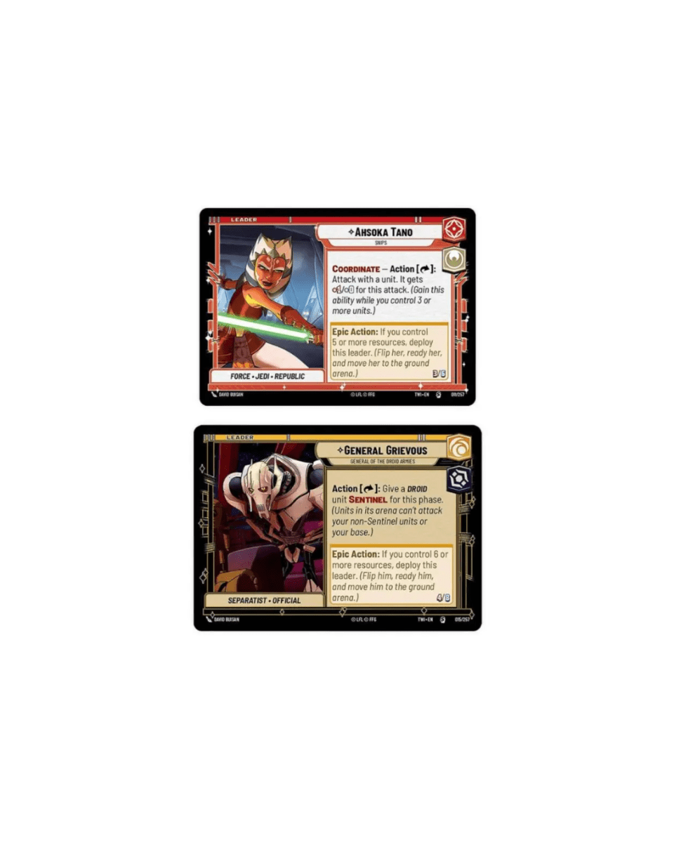 Star Wars: Unlimited – Twilight of the Republic Two-Player-Starter Set ES3