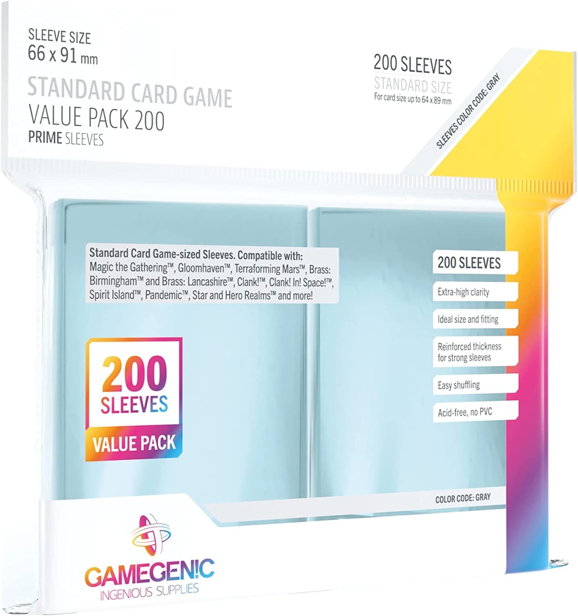 Value Pack BG Sleeves Standard1